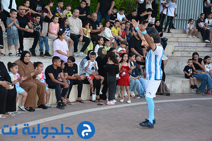 موكب كأس العالم المتجول في جلجولية برعاية جمعية غيث
